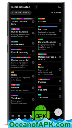 Bundled Notes + Lists + To-do v2.1.2 [012] [Pro] [Mod Extra] APK Free Download