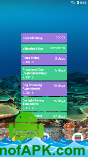 Calendar Countdown List Widget v1.6.2 (Paid) APK Free Download