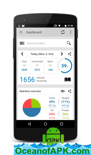 Calorie Counter -FDDB Extender v2.9.1.11 [Pro] APK Free Download