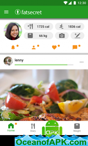 Calorie Counter by FatSecret v8.7.2.0 [Premium] APK Free Download
