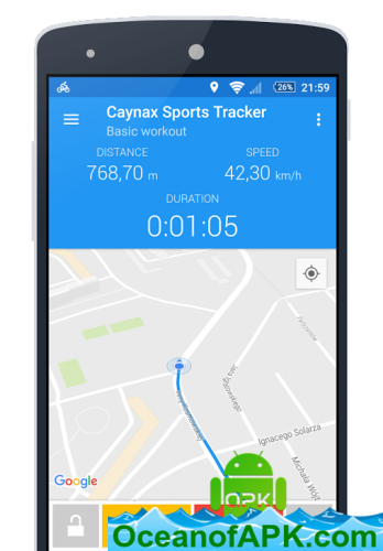 Caynax GPS Sports Tracker v2.2.2 [Pro] APK Free Download