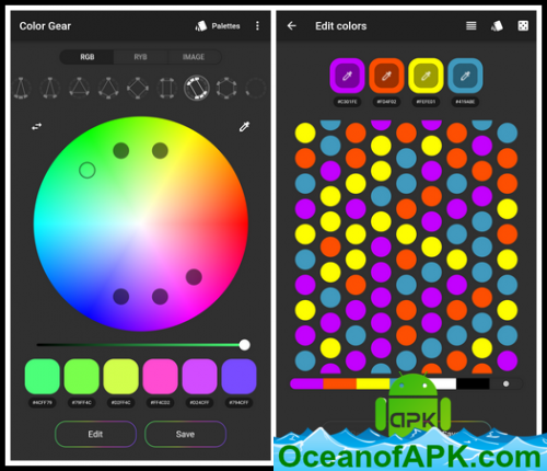 Color Gear: color wheel v3.1.0 [Paid] APK Free Download