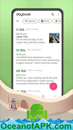 Daybook - Diary, Journal, Note v5.60.0 [Premium] APK Free Download