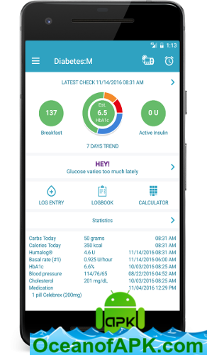 Diabetes:M v8.0.1 [Premium] APK Free Download