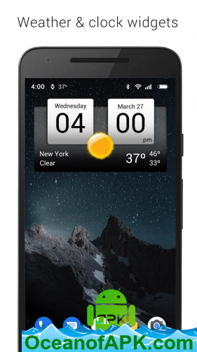Digital clock & weather v5.21.01 [Premium] APK Free Download