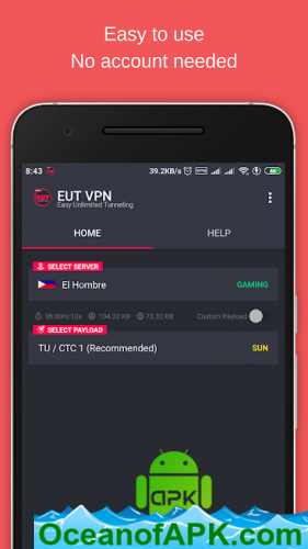 EUT VPN - Easy Unlimited Tunneling v1.3.8 [Pro] [Lite] APK Free Download