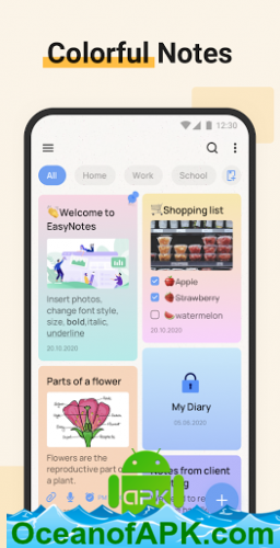 Easy Notes - Notepad, Notebook, Free Notes App v1.0.76.0930 [VIP] APK Free Download