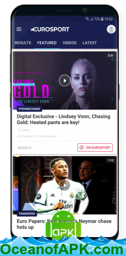 Eurosport v5.28.1 [Mod] APK Free Download