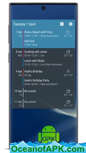 Event Flow Calendar Widget v1.8.1 [Unlocked] APK Free Download