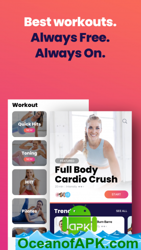 FitOn - Free Fitness Workouts & Personalized Plans v2.4 [Pro] APK Free Download