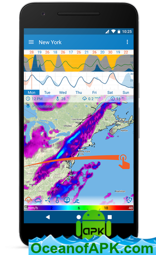 Flowx: Weather Map Forecast App v3.094 [Pro] APK Free Download