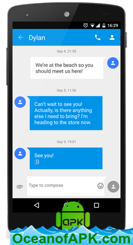 GO SMS Pro v7.91 build 496 [Premium] APK Free Download