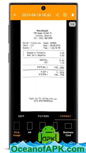 Genius Scan+ - PDF Scanner v6.0.4 [Paid] [Mod Extra] APK Free Download