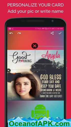 Greeting Photo Editor- Photo frame and Wishes app v4.7.5 [Paid] APK Free Download