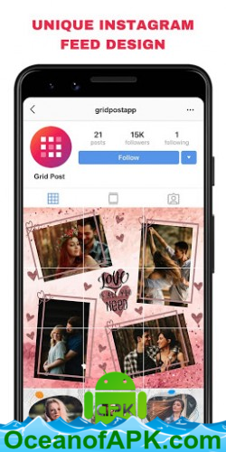 Grid Post - Photo Grid Maker for Instagram Profile v1.0.10 [Pro] APK Free Download