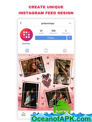 Grid Post - Photo Grid Maker for Instagram Profile v1.0.12 [Pro] APK Free Download