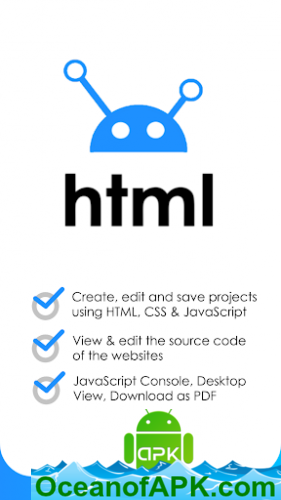 HTML Editor - HTML, CSS & JS v3.9.2 (Pro) APK Free Download