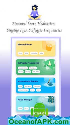Healing Sounds, Binaural Beats, & Sound Therapy v1.3 [Premium] APK Free Download