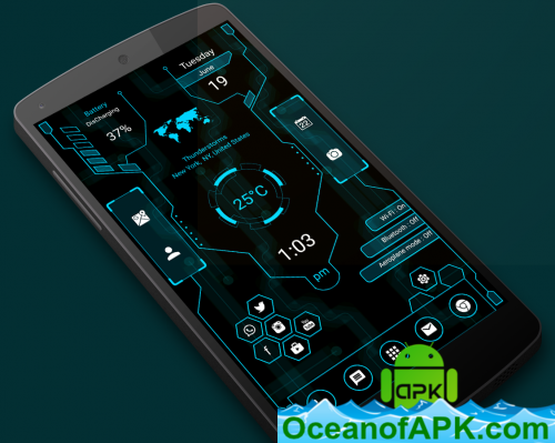 Hi-tech Launcher 2 - 2019, Future of UI, Free v4.0 [Ad-Free] APK Free Download