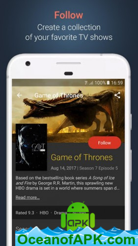 Hobi: TV Series Tracker, Trakt Client v1.4.1 [Premium] APK Free Download