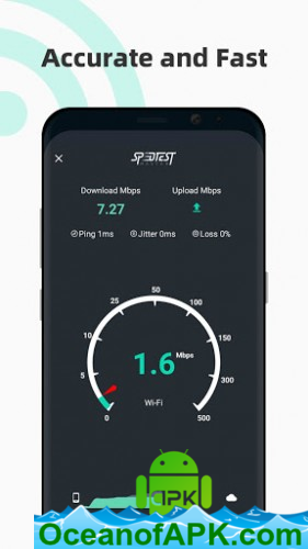 Internet speed test Meter- SpeedTest Master v1.37.5 b188 (Premium) APK Free Download