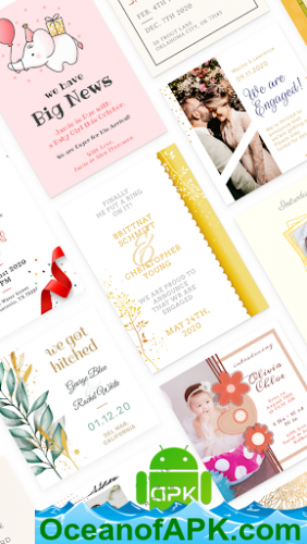 Invitation Card Maker: Ecards & Digital Card v1.3.0 (Pro) APK Free Download