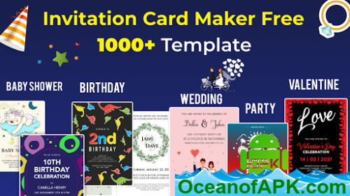 Invitation Maker Free - Birthday & Wedding Card v9.1 [Pro] APK Free Download