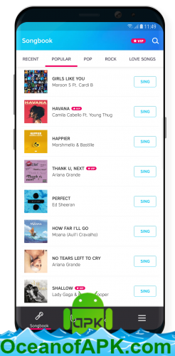 Karaoke - Sing Karaoke, Unlimited Songs v3.14.016 [Vip + AOSP] APK Free Download