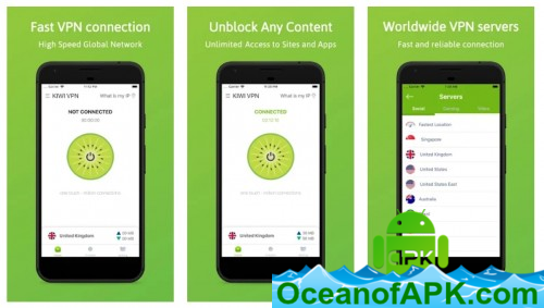 Kiwi VPN: Connection For IP Changer, Best Free VPN v4 [Mod] APK Free Download
