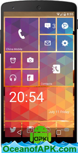 Launcher 8 WP style v3.4.4 VIP APK Free Download