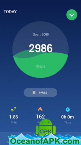 Leap Fitness - Step Counter Pedometer v1.1.0 [Pro] APK Free Download