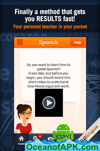 Learn Spanish with MosaLingua v10.32 [Paid] APK Free Download