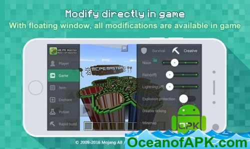 Master for Minecraft(Pocket Edition)-Mod Launcher v2.1.95 [Unlocked] APK Free Download