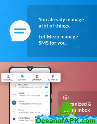 Mezo- Advanced SMS, Organizer, Reminders, Balances v0.0.117 [Premium] APK Free Download