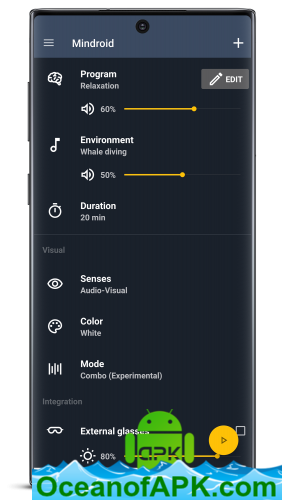 Mindroid Relaxation & Productivity Mind Machine v5.7 build 148 [Pro] APK Free Download
