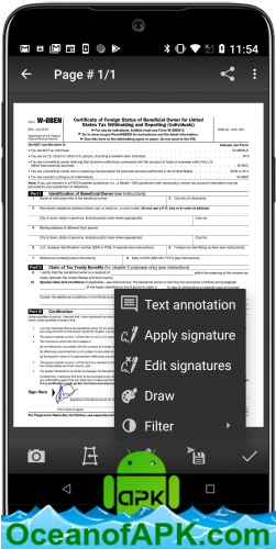 Mobile Doc Scanner (MDScan) + OCR v3.9.2 [Patched] APK Free Download