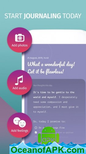 Mood Tracker, Journal. Anti Depression (Reflexio) v1.3.18 [Pro] APK Free Download