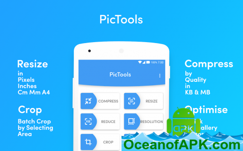 Multi photo resize compress crop in batch PicTools v1.6.0 [PRO] APK Free Download