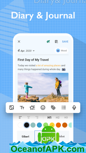 My Diary - Journal, Diary, Daily Journal with Lock v1.02.62.0208 (Pro) APK Free Download
