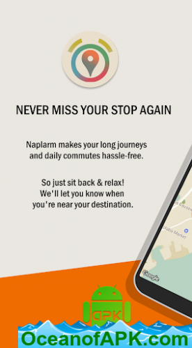 Naplarm - Location Alarm / GPS Alarm v4.1.2 [Pro] APK Free Download