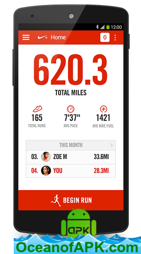 Nike+ Run Membership v2.24.0 APK Free Obtain