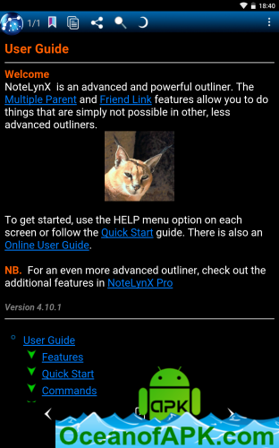 NoteLynX Outliner Mindmap Wiki v7.4.3 [Paid] APK Free Download