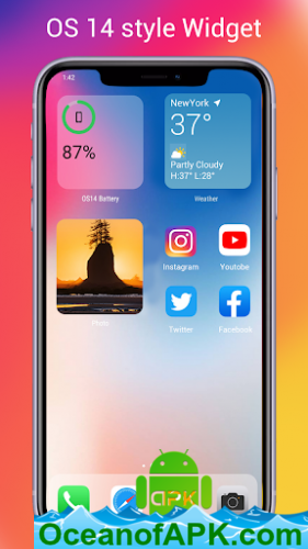 OS14 Launcher, Control Center, App Library i OS14 v1.4 (SAP) (Prime) APK Free Download