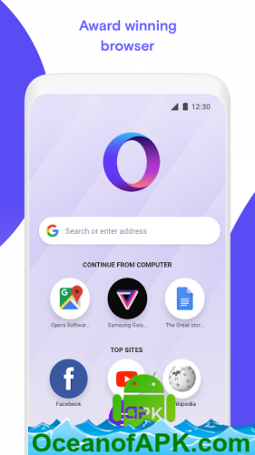 Opera Touch: the fast, new web browser v2.7.5 [Mod] APK Free Download
