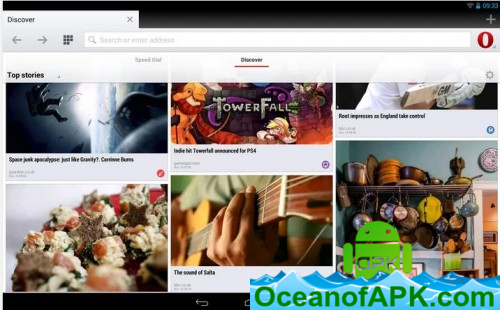 Opera browser with free VPN v54.3.2672.50220 APK Free Obtain
