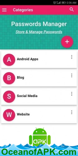 Password Manager : Store & Manage Passwords v1.0.5 [Paid] APK Free Download