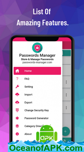 Password Manager : Store & Manage Passwords v1.1.3 [Paid] [SAP] APK Free Download