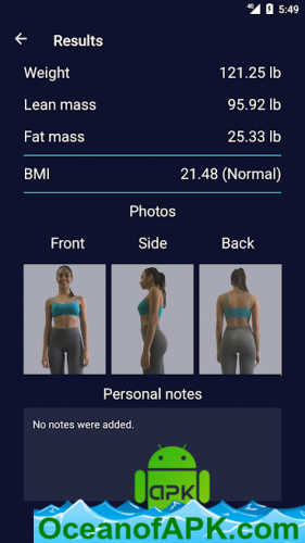 Perfect Personal - Body fat calculator, workout v4.3 [Paid] APK Free Download