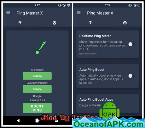 Ping Master X: Set Best DNS For Gaming [Pro] v1.0.6 [Mod] [Sap] APK Free Download