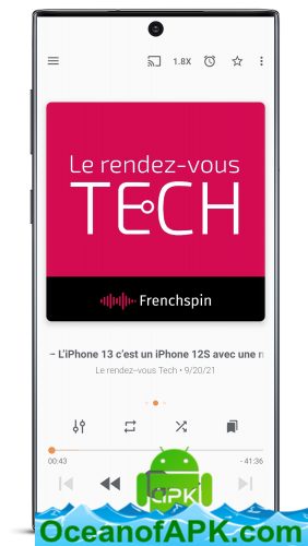 Podcast Addict v2022.2 build 20741 [Premium] [Mod Extra] APK Free Download